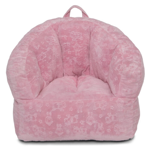 Delta Children Delta Children - Fauteuil Baril Serta Enfant, Rose