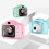 Kids digital video camera 8MP HD rechargeable shockproof 2