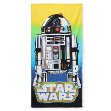 Asciugamano da Spiaggia R2-D2 Disney Store con Logo Star Wars - 29" x 58" - Morbido e Assorbente