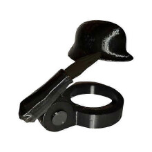 Casco de botella de cerveza con saludo de soldado, tapas decorativas reutilizables a prueba de polvo para botellas de cerveza, ideales