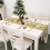 Linen Table Runner Rustic 13x70 Inch 2