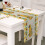 Linen Table Runner Rustic 13x70 Inch 3
