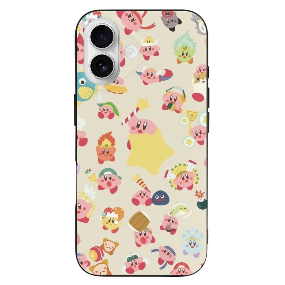 Kirby Tpu Iphone 16 Case Ultra Slim Shockproof 9370362162915