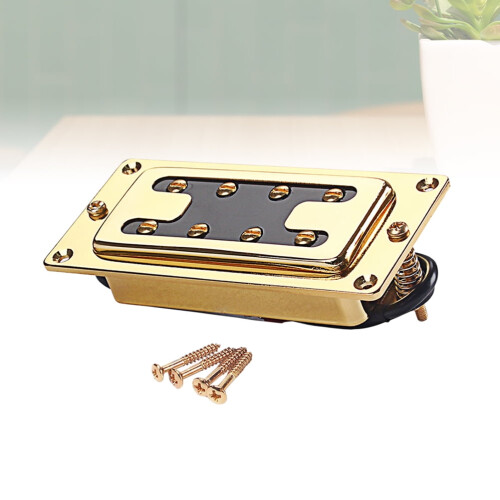 Bass Humbucker Pickup 15mm 4-String Golden 2