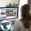 WSTEER 1080P webcam USB computer camera 2MP 4