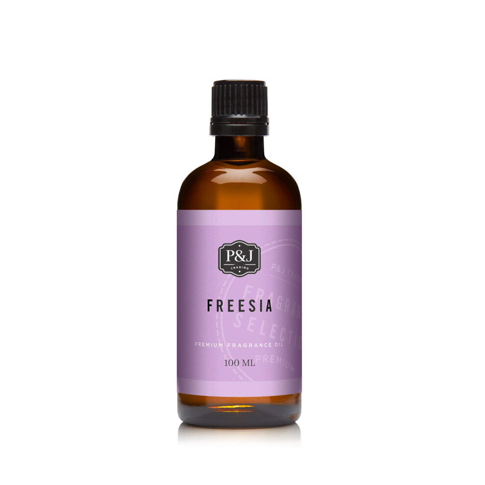 P&J Trading Fragrance Oil | Freesia Oil 100Ml - Candle Scents For Candle Making, Freshie Scents, Soap Making Supplies, Diffuser Oil Scents