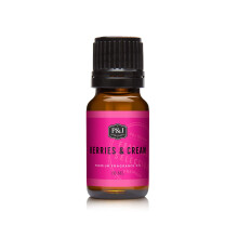P&J Trading Fragrance Oil for Diffusers for Home - Berries & Cream 10ml Fragrance Scents for Candle Making - Soap Making Supplies & Car Diffuser Scent