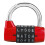 5-Digit Combination Padlock Red Outdoor Waterproof 1
