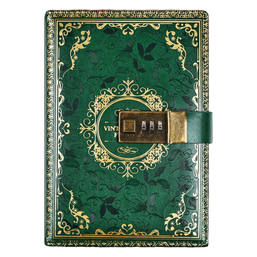 Warkul Journal Notebook Retro Style Password Protected 1