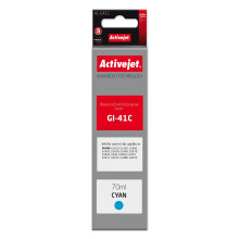 Cartucho de impressora Activejet Garrafa de tinta AC-G41C (substitui Canon GI-41C 4543C001 | Supreme | 70 ml | azul)