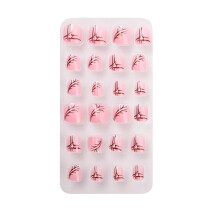 Worallymy cartoon artificial nail tips for kids, 1 set