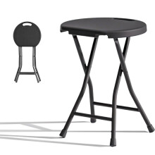 WSYW folding stool black 2 pack 18 inch