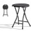 WSYW folding stool black 2 pack 18 inch 1