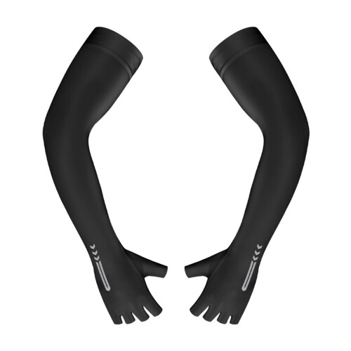 Washranp Sun Arm Sleeves Breathable Five-Finger Compression