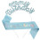 Washranp birthday crown and sash set 2 pcs 1