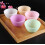 Silicone Mixing Bowl Eco-Friendly 8x5cm Pink 8