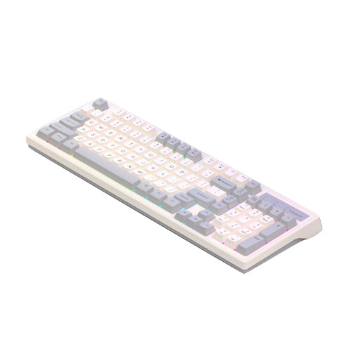 Washranp Gaming Keyboard LED Backlit Mechanical Quiet 98