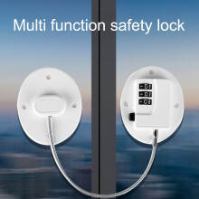 Washranp refrigerator lock set childproof digital lock with