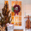 Red Christmas Wreath with Lights and Bow 2024 3