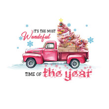 Christmas iron on decals colorful letter print 10 pcs
