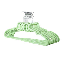 Warkul bowknot girl hangers anti-slip plastic 10 pcs