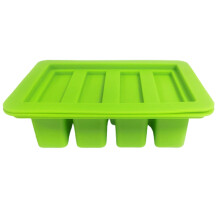 Silicone Butter Mold Food Grade Rectangle 4-Cavity