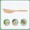 Kitchen colander spoon food-grade high-temp resistant 4