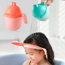Washranp baby bath rinse cup detachable waterfall shampoo