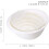 Swivel Drainer Bowl Strainer 2-in-1 White 2