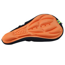 Washranp Bike Seat Cushion Solid Color Breathable 3D