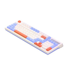Washranp Gaming Keyboard LED Backlit Mechanical Quiet 98