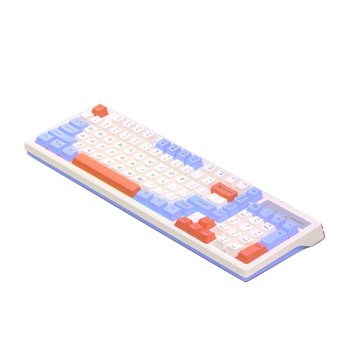 Washranp Gaming Keyboard LED Backlit Mechanical Quiet 98