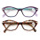 Women's Hexagon Cateye Optical Frames 2 Pairs +1.75 1