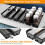 Silverware Drawer Organizer Mesh Interlocking 3-Pack 5