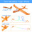 Tinglu LED foam glider airplane toy for kids 4