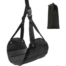 Foot Hammock with Memory Foam for Office and Train Use