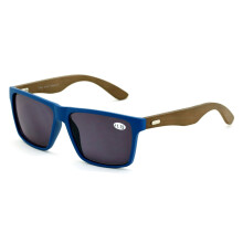 Men's Bamboo Sunglasses with Full Lens +2.50 Reading Power