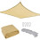 2 Set 2x2 Meter Rectangular Square Shade Sail Outdoor Window Shade Sail Breathable Extra Large Shade 3