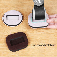 Furniture Caster Cups Anti-slip Anti-scratch Mat 4 pcs