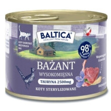 BALTICA Smaki regionĂłw Pheasant - wet cat food - 185g
