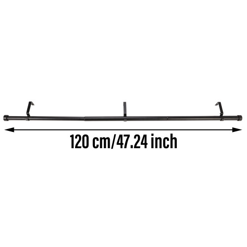 Curtain Rod Adjustable 60-120 Inch 3 Pack 1