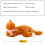 White Cat Stuffed Animal Soft Realistic Kitten 15 Inch 5