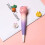 Penna calligrafica UNLLLL Soft Decompression con punta elastica intercambiabile, ideale per studenti e impiegati. 1