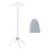 Handheld Clothes Steamer Hanger Gray Detachable Folding 3