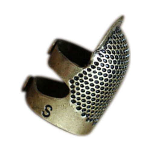 Brass Thimble Adjustable S Size 2 pcs 1
