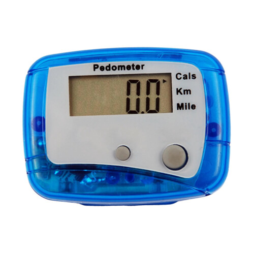 Pedometer Clip-on for Walking and Hiking, Blue 1