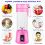 Tinglu Electric Juicer Cup 380ml Portable Mini Blender 2