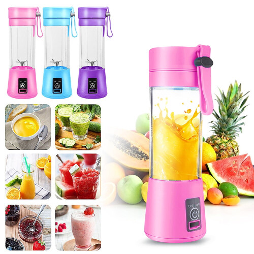 Tinglu Electric Juicer Cup 380ml Portable Mini Blender 2