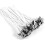 Cotton candle wicks with sustainer 100 pcs 17 cm 1