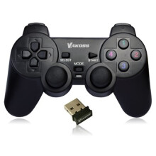 Vakoss GP-4705BK Gaming Controller Black RF Gamepad Analogue / Digital PC Playstation 3
